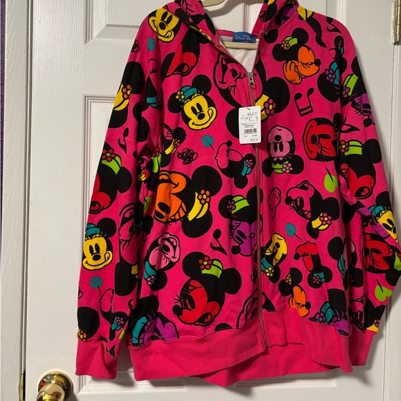 Minnie Mouse Zip-Up 2x NWT - Picture 1 of 3